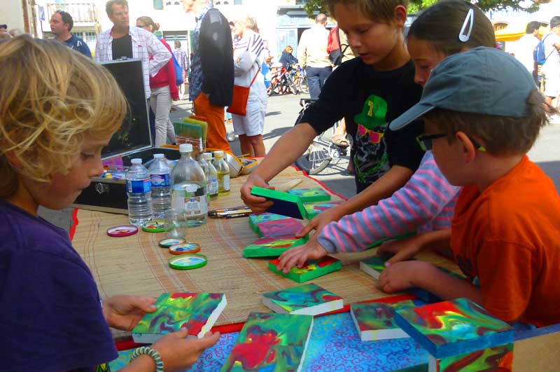 Les Tableaux-Puzzle sur Bois (Tableaux à l'Huile interactifs) de Jc Tanguy, Huile sur Medium.