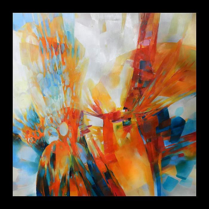 Dancing-Life, ttableau art contemporain, peintre contemporain, Peinture à l'Huile sur Toile, Galerie de Jc Tanguy Art Contemporain, Expo, Nantes, France