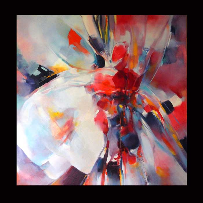 Dancing-Universe, Peinture à l'Huile sur Toile, tableau art contemporain, peintre contemporain, art contemporain, expo, Jc Tanguy - Nantes, France
