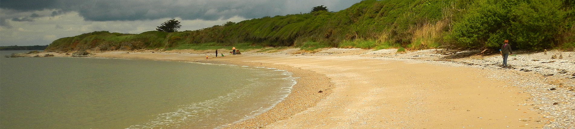 Morbihan, plages magnifiques, France